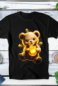 Zwarte T-Shirt  Halftone Beer 004
