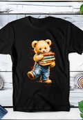 Zwarte T-Shirt  Halftone Beer 008