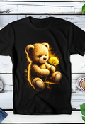 Zwarte T-Shirt  Halftone Beer 011
