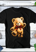 Zwarte T-Shirt  Halftone Beer 016