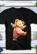 Zwarte T-Shirt  Halftone Beer 018