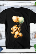 Zwarte T-Shirt  Halftone Beer 020