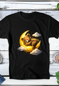 Zwarte T-Shirt  Halftone Beer 023