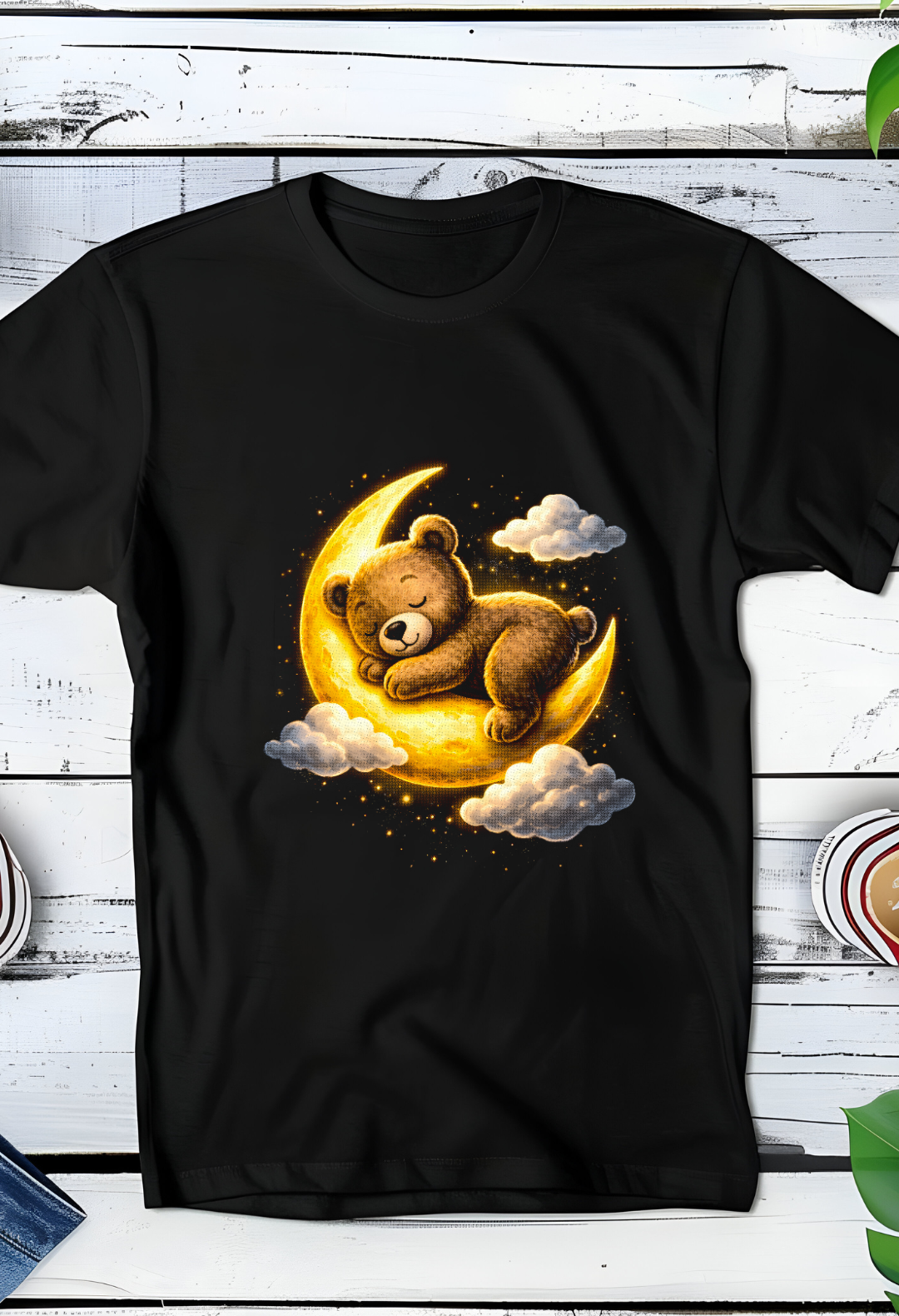Zwarte T-Shirt  Halftone Beer 023
