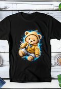 Zwarte T-Shirt  Halftone Beer 031