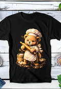 Zwarte T-Shirt  Halftone Beer 032