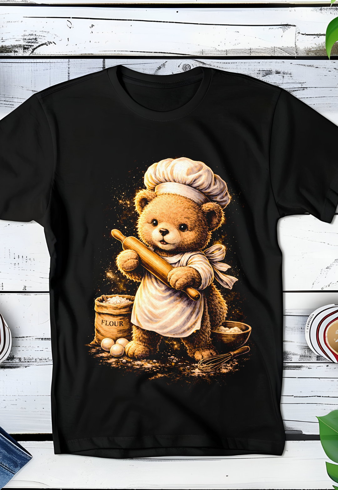Zwarte T-Shirt  Halftone Beer 032