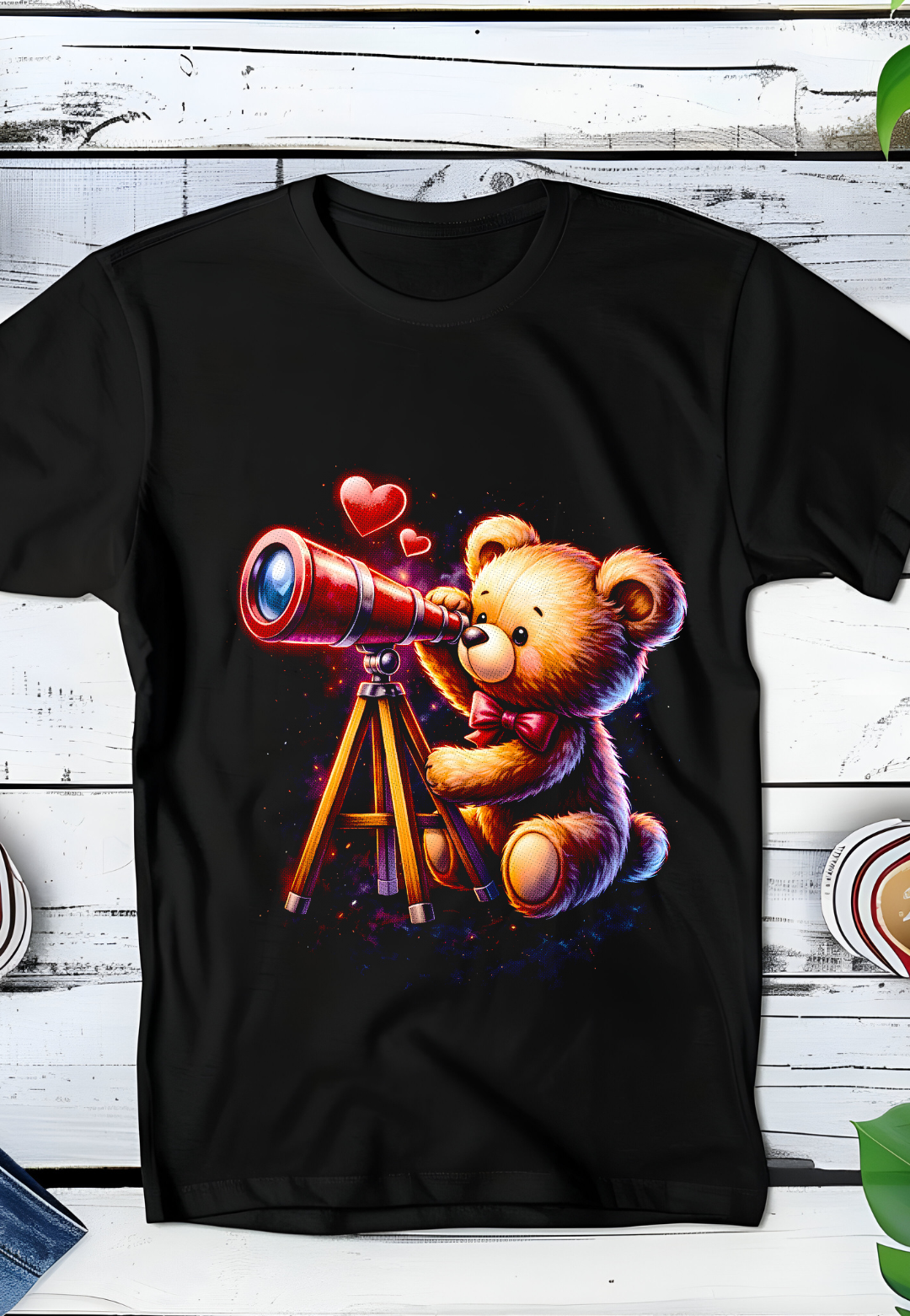 Zwarte T-Shirt  Halftone Beer 037