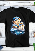 Zwarte T-Shirt  Halftone Beer 040