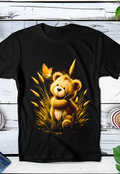 Zwarte T-Shirt  Halftone Beer 051