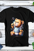 Zwarte T-Shirt  Halftone Beer 061