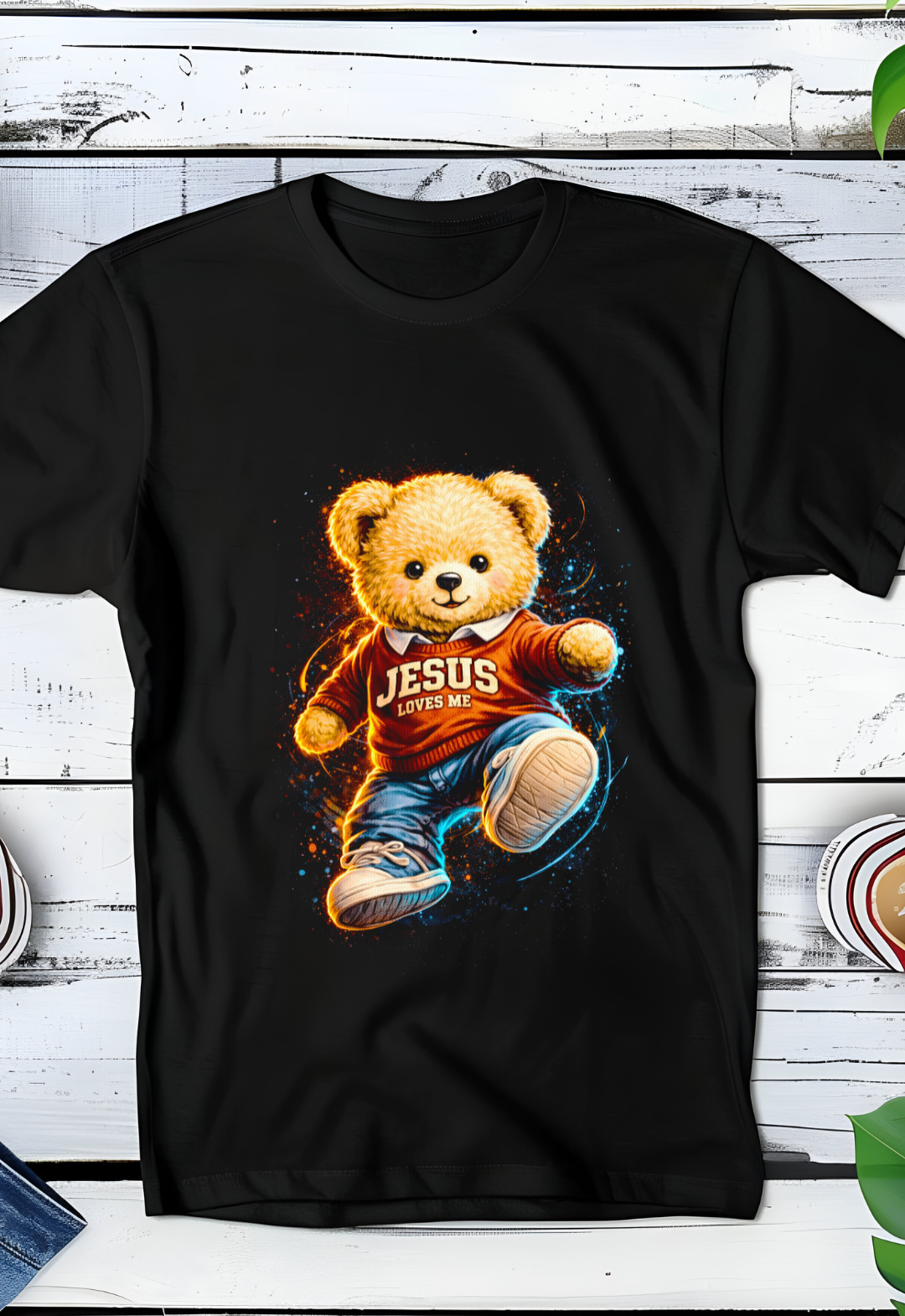 Zwarte T-Shirt  Halftone Beer 064