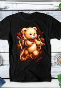 Zwarte T-Shirt  Halftone Beer 065