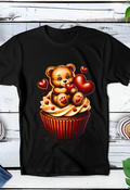 Zwarte T-Shirt  Halftone Beer 066