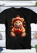 Zwarte T-Shirt  Halftone Beer 068