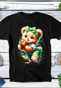 Zwarte T-Shirt  Halftone Beer 069