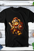 Zwarte T-Shirt  Halftone Beer 070