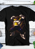 Zwart t-shirt met Halftone Dragon Ball print nummer 050