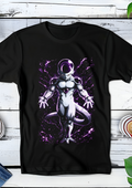 Zwart t-shirt met Halftone Dragon Ball print nummer 060