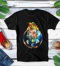 T-shirt noir à demi-teintes FC PORTO
