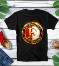 T-shirt noir à demi-teintes Feyenoord