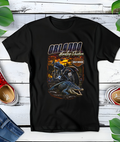 Black T-shirt Halftone Dragon Ball 067