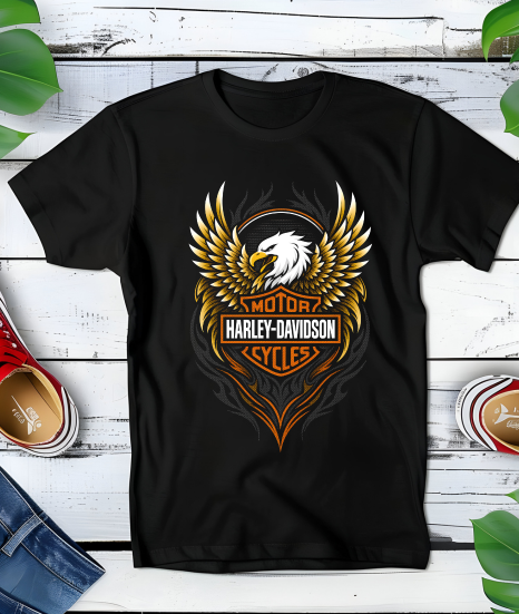 Black T-shirt HD004