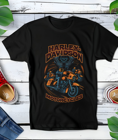 Black T-shirt HD010