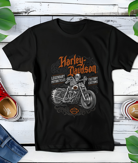 Black T-shirt HD012