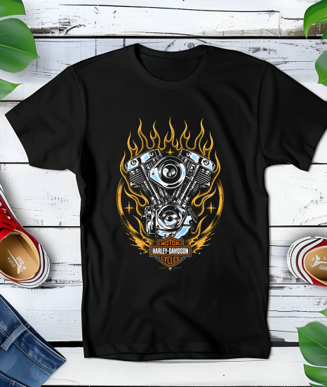 Black T-shirt HD013