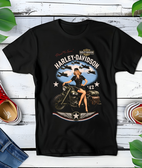 Black T-shirt HD018