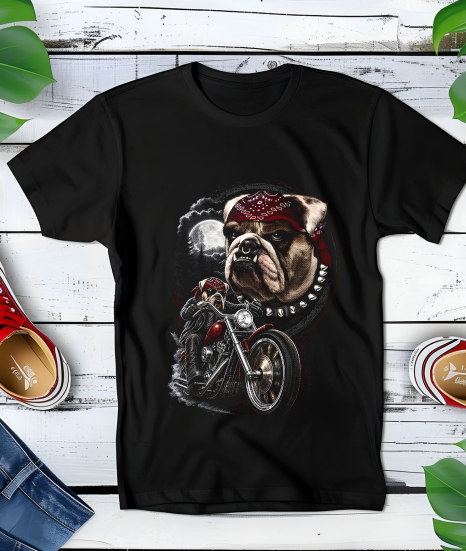 Black T-shirt HD019