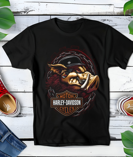 Black T-shirt HD026