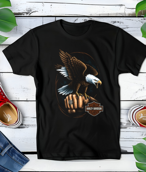 Black T-shirt HD029
