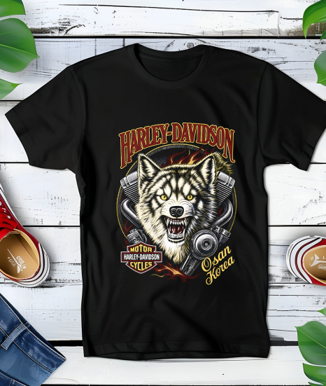 Black T-shirt HD032