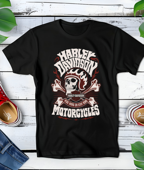 Black T-shirt HD034