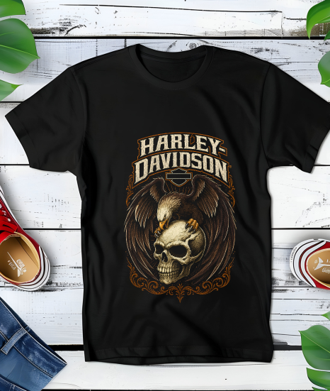 Black T-shirt HD038