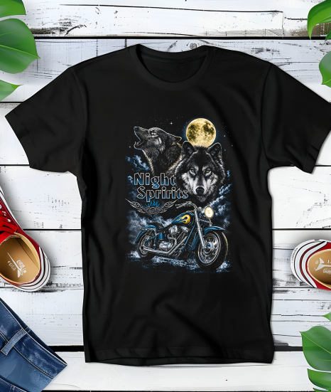 Black T-shirt HD043