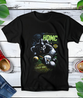 Zwart halftone Harley Davidson T-shirt HD048 - Myra Works