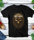Zwart halftone Harley Davidson T-shirt HD057 - Myra Works