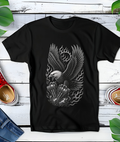 Zwart halftone Harley Davidson T-shirt HD060 - Myra Works