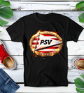 T-shirt PSV noir à demi-teintes
